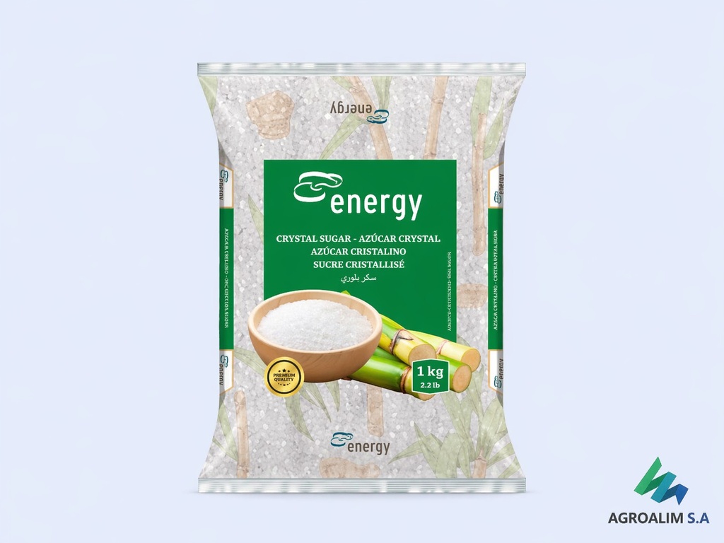Azúcar refino en bolsas de 1 kg 