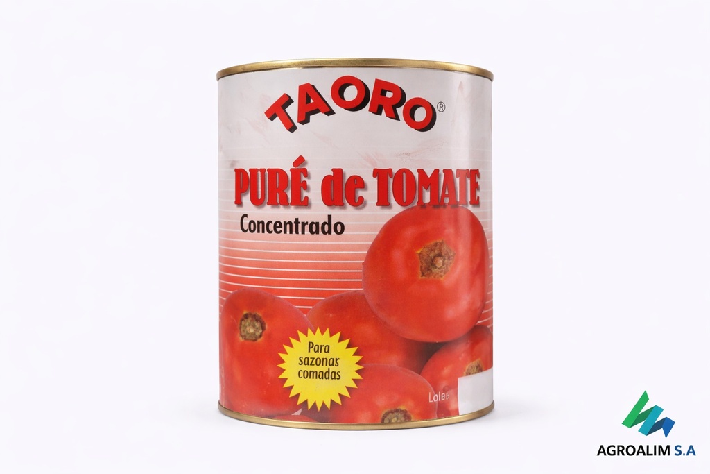 Puré de Tomate al 20% con 3100 g
