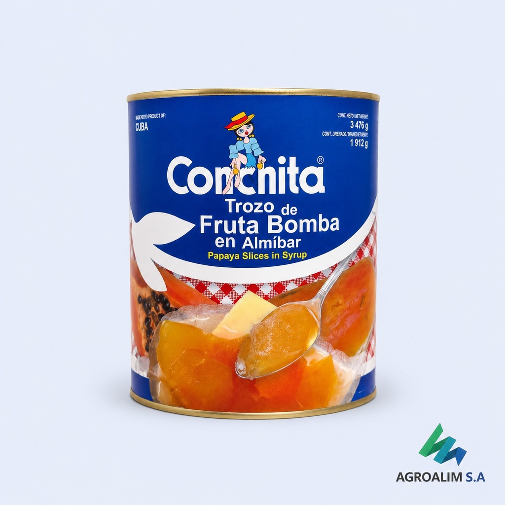 Trozo de Fruta Bomba La Conchita 3476 gr