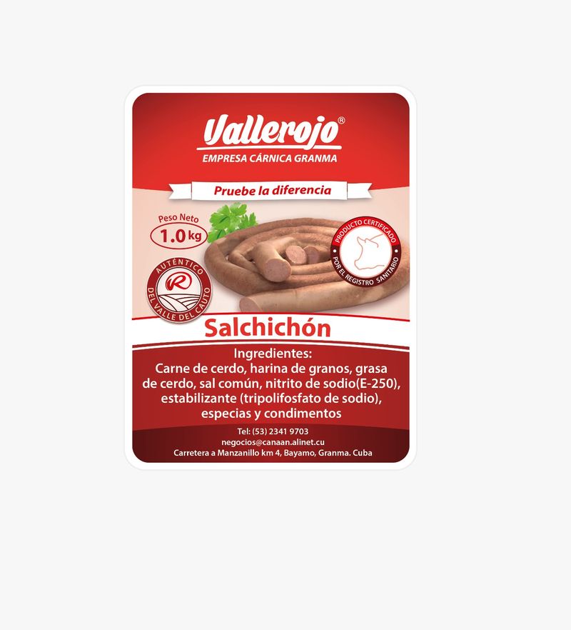 Salchichón paquete  400 - 500g