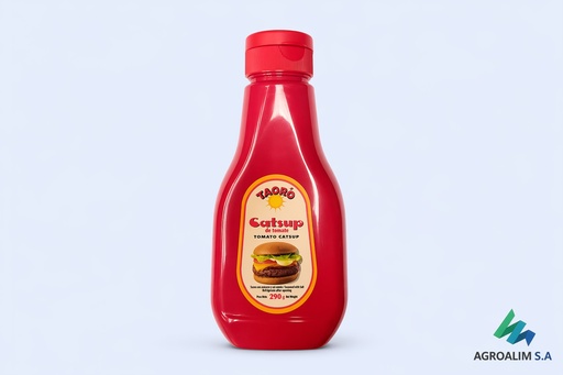Catsup de tomate  Taoro en dispensador de 290g